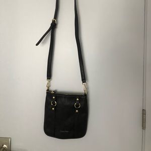Calvin Klein Leather Cross Bosy Purse
